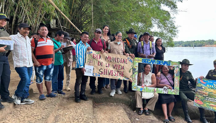 Corporación CDA en Vaupés conmemoró la vida silvestre
